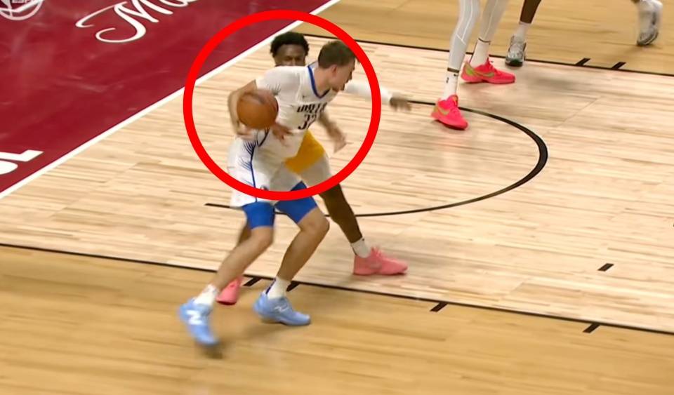 全部人都拉开，NBA状元要1v1布朗尼，这身体素质太强了！