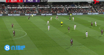 半场-AC米兰5-0珀斯光荣 奥卡福双响17岁科莫托造点+勺子点射