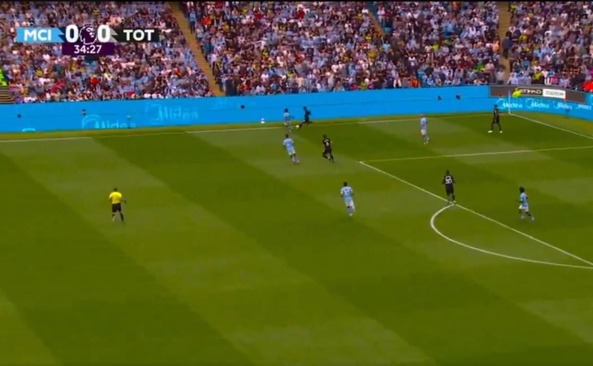 英超战术复盘-热刺是怎么赢的曼城？长传破解高位逼抢