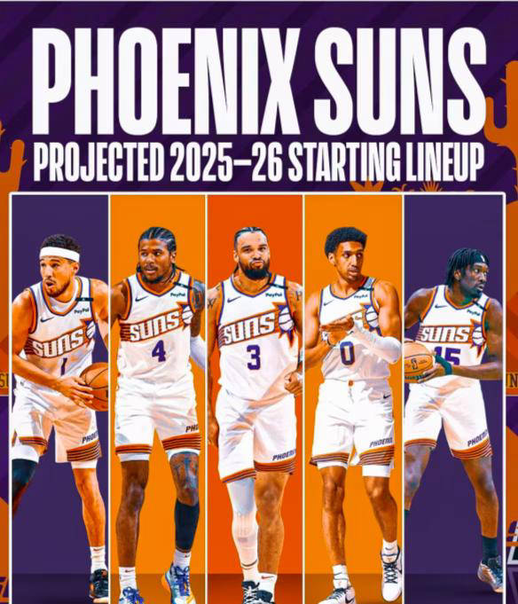 美媒预测菲尼克斯太阳先发球员场均得分