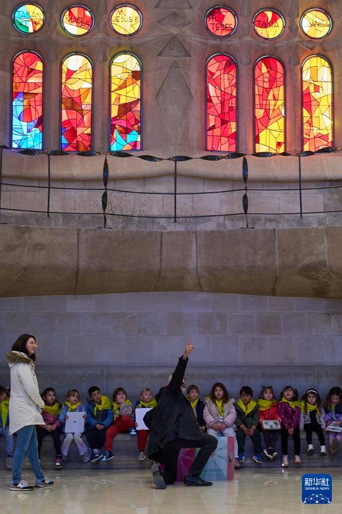 西班牙巴塞罗那圣家堂掠影