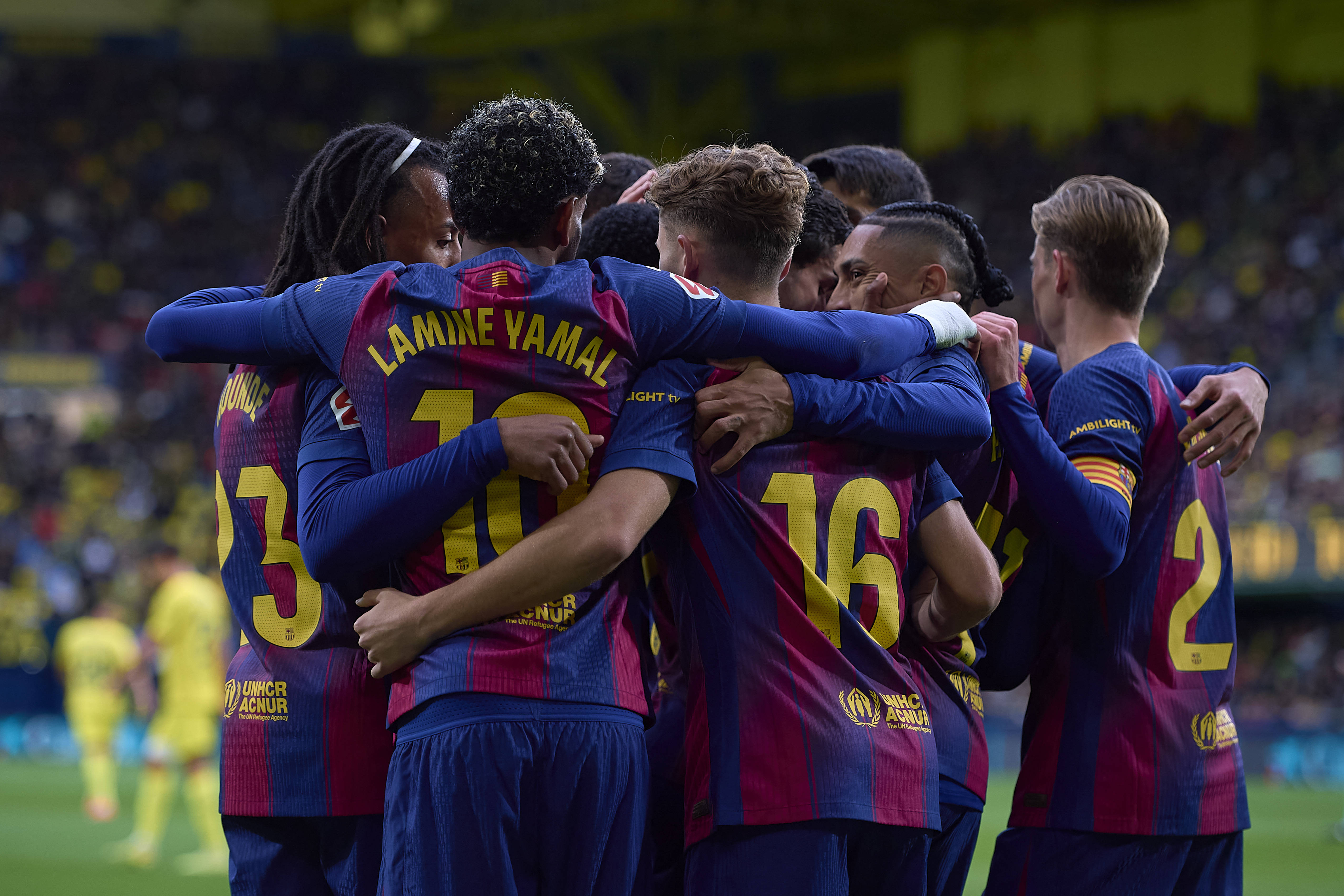 （体育）足球——西甲：巴塞罗那胜比利亚雷亚尔