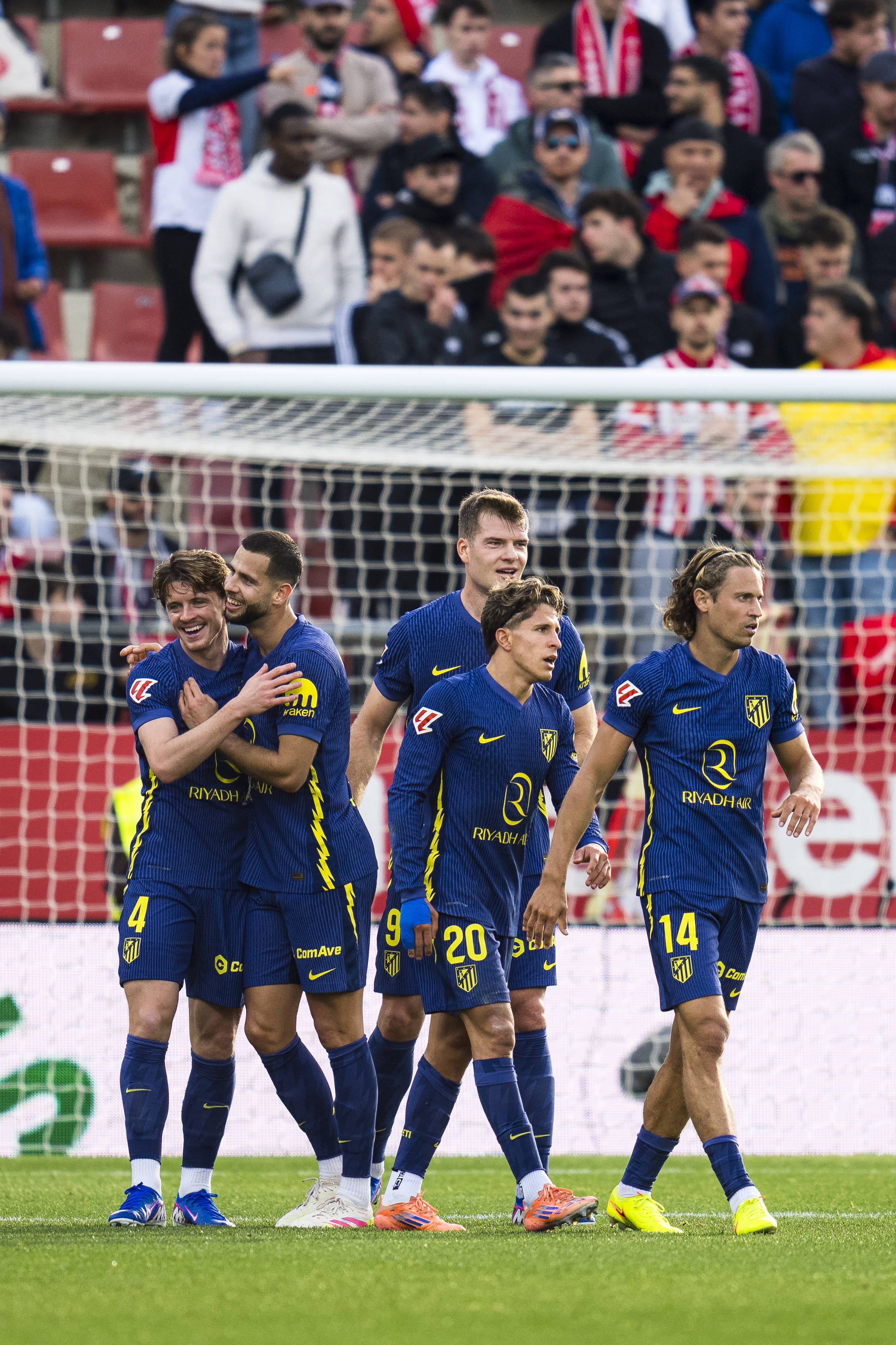 （体育）足球——西甲：赫罗纳不敌马德里竞技